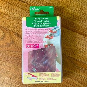 Clover wonder clips 50 pieces